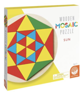 Sun Mosaic Wood Puzzle
