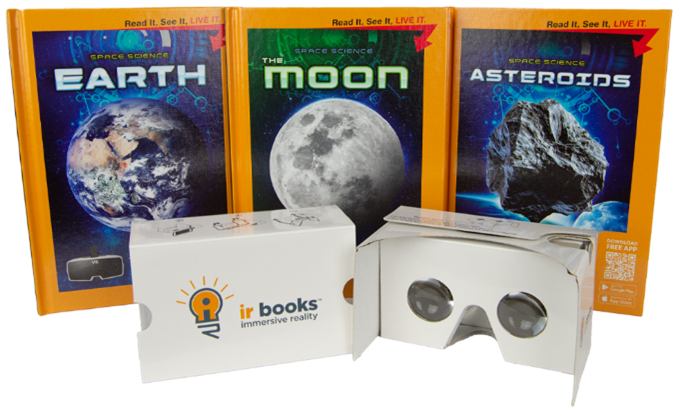 IR Books set with goggles